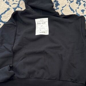 Black Hoodie Sweater